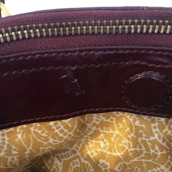 Sigrid Olsen red Leather purse - Picture 12 of 13